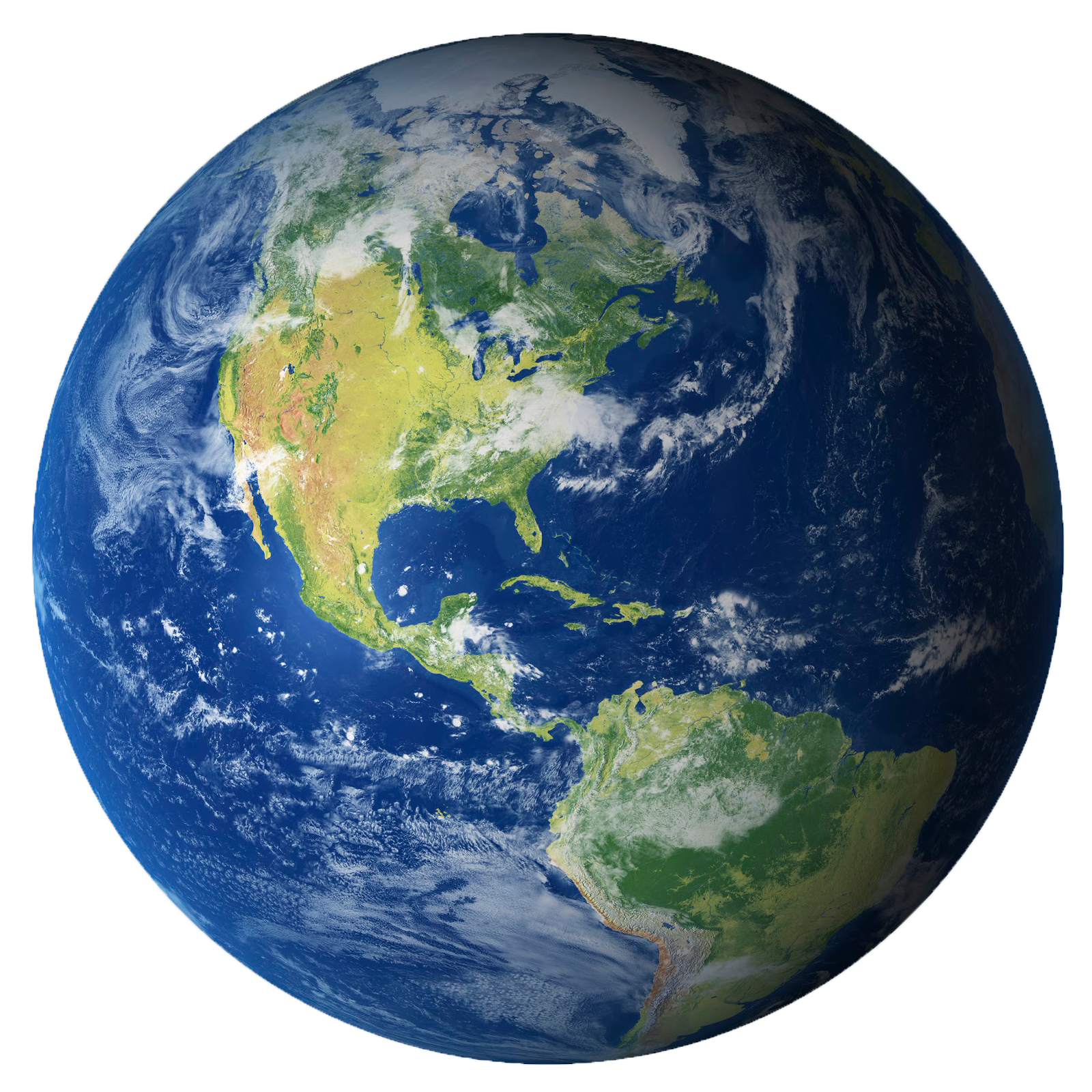 the planet Earth, very detailed, transparent background