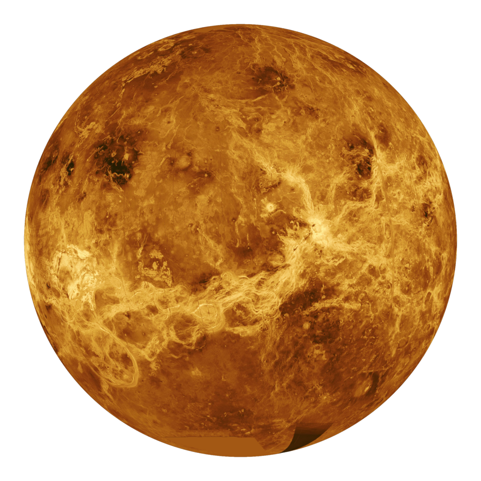 the planet Mercury, very detailed, transparent background